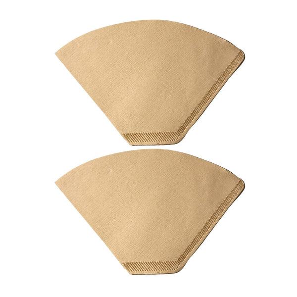 200PK Unbleached Natural Brown Paper #2 Coffee Filters