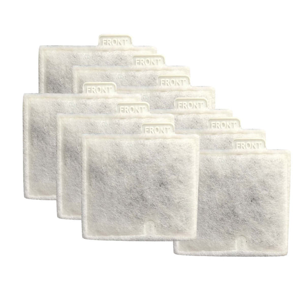 Think Crucial Air Filter Replacement Parts Compatible with Aqueon QuietFlow Generic Charcoal Filter - Aquarium Filters Medium Charcoal Cartridge - Cartridges for Fish, Turtle Tank, Aquariums (9 Pack)