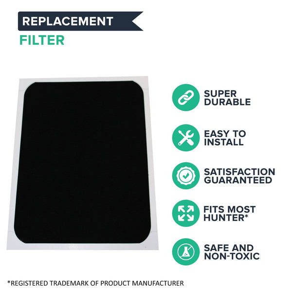 Replacement Air Purifier Filter Compatible with Hunter® Brand Filter Part # 30920, Models 30050, 30055, 30065, 37065, 30075, 30080, 30177