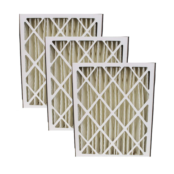 Crucial Air Replacements Compatible with Trion Air Bear 20x25x5 Pleated Furnace Air Filter Fits 255649-102, Merv 8