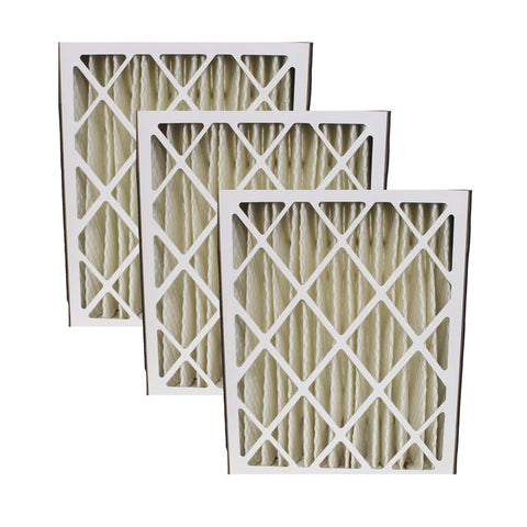 3pk Replacement 20x25x5 MERV-8 Furnace HVAC Filters, Fits Lennox, Compatible with Part X6673