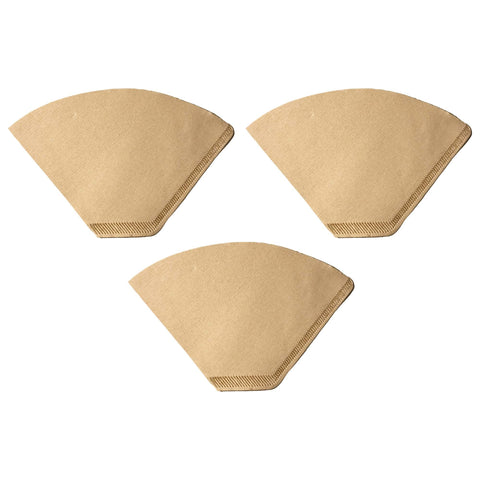 300PK Unbleached Natural Brown Paper #2 Coffee Filters Fit Clever Small Coffee Dripper