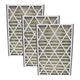 Replacement Air Filters Pleated Furnace Filter Parts Compatible With Trion Air Bear Part # 255649-101, Merv 8, 16 in x 25 in x 3 in