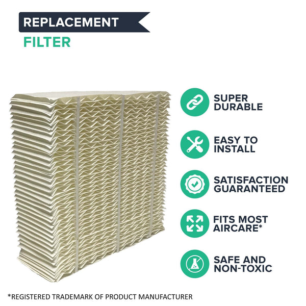 Replacement Paper Wick Humidifier Filter, Fits Aircare 1043, Spacesaver 800 Series