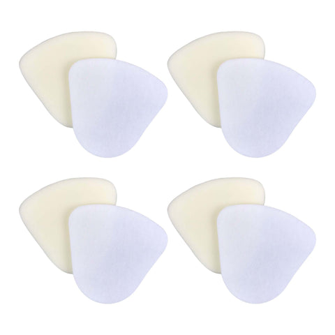 Replacement 4 Foam & 4 Felt Filters, Fits Shark NV350 Navigator Lift-Away Series, Compatible with Part XFF350 & XFF350NZ