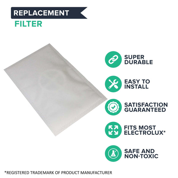 8pk Replacement Filter Cartridges, Fits Electrolux Aerus AP100 Series, Compatible with Part LE-2100