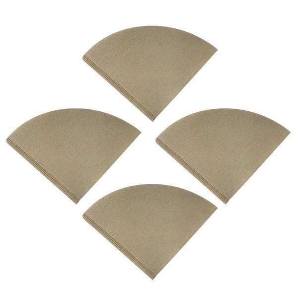 Replacement Unbleached Natural Brown Paper Coffee Filters, Fits Hario V60 Coffee Makers, Compatible with Part VCF-02100M