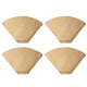 Unbleached Natural Brown Paper #2 Coffee Filters Fit Clever Small Coffee Dripper