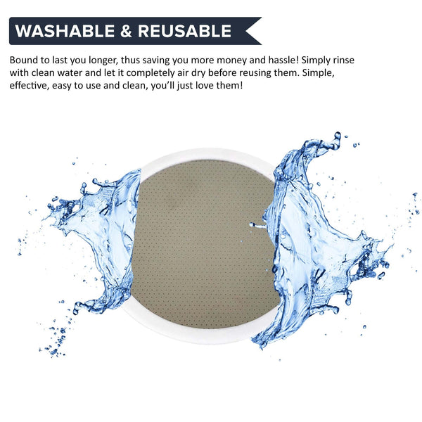 Replacement Deluxe Stainless Steel & Rubber Disk Filter, Fits All Toddy(R) Cold Brew Coffee Systems, Including T2N Model, Washable & Reusable
