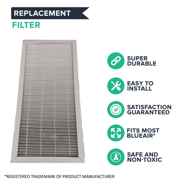 Crucial Air Replacement for Deluxe Blueair 400 Air Purifier Filter Compatible with ALL 400 Series Air Purifiers (1 Pack)