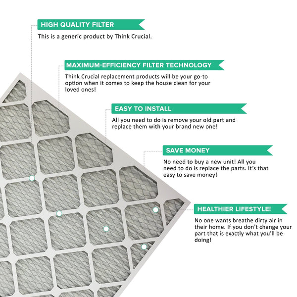 21x23x1 MERV-11 Air Furnace Filter