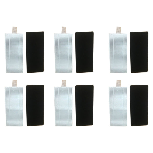 12PK Replacement Filter & Foam, Fit Eufy RoboVac 11 & 11C Vacuum Cleaners
