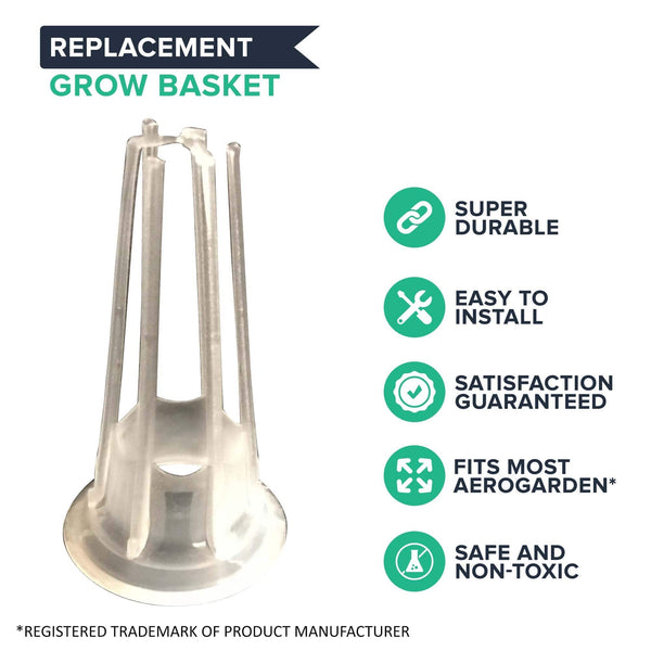 20pk Replacement Grow Baskets, Fits Miracle-Gro AeroGardens