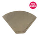 100PK Unbleached Natural Brown Paper #4 Coffee Filters Fit Clever Large Coffee Dripper