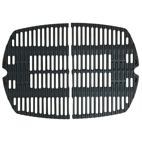 2pk Replacement Long Lasting Cooking Grate, Fits Weber Grills, Compatible with Part 7645 & 65811, 21.5 x 15.3 x .5