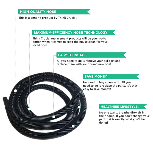 Shop-Vac 20 Foot Hose - Fits Vacuum Models with 2-1/4 Inch Openings