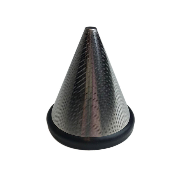 Think Crucial Washable & Reusable Stainless Steel Cone Coffee Filter Fits Chemex®-Brand 3 Cup Coffee Makers