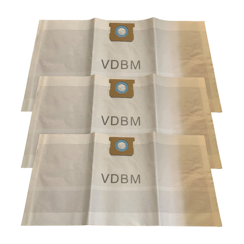3PK Replacements for Vacmaster 8-10 Gallon Vacuums Fit VDBM