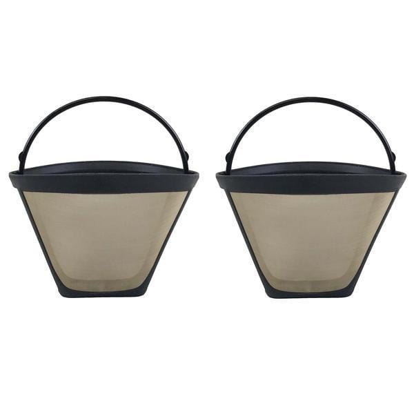 Crucial Coffee Cone Filter Replacement Part # DDC-2600, DCC-750, DCC-1100, DCC-1200 and DCC-2200- Compatible with Cuisinart GTF Gold Tone Coffee Filter - Ideal For Better Lifestyle, Home