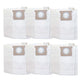 Replacement Bags, Fits Vacmaster 5-6 Gallon Wet & Dry Vacs, Compatible with Part VDBS