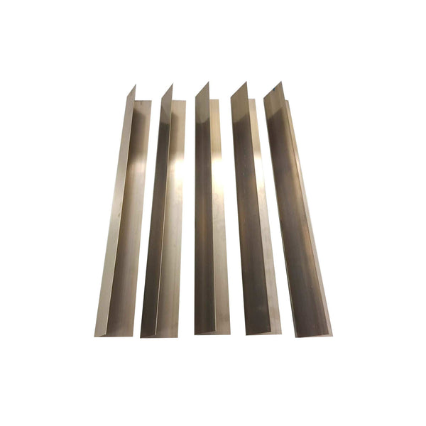 5pk Replacement Long Lasting Stainless Steel Flavorizer Bars, Fits Weber Grills, Compatible with Part 7537, 22.5 x 2.25 x 2.375