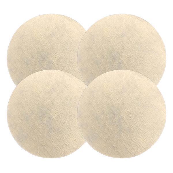 Think Crucial Unbleached Paper Coffee Filter compatible with Aerobie Aeropress Coffee & Espresso Makers