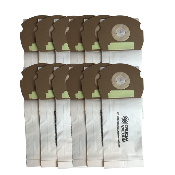 12pk Replacement Bags, Compatible with Eureka AS AirSpeed, Part 66655, 68155-6, 68155, 67726 & 84404