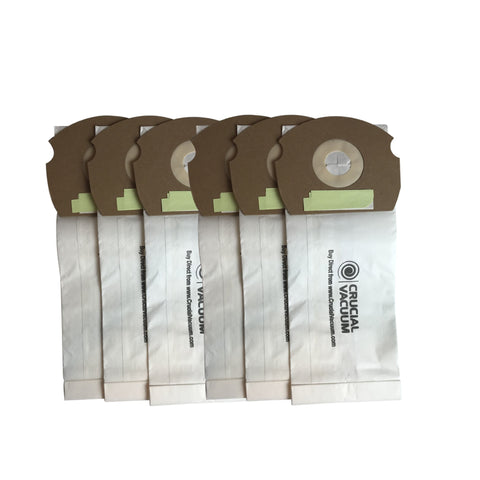 6pk Replacement Bags, Fits Eureka AS AirSpeed, Compatible with Part 66655, 68155-6, 68155, 67726 & 84404