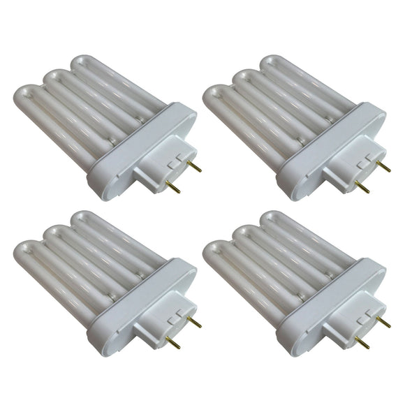 4pk Replacement Type A CFL Light Bulbs, Fits Miracle-Gro AeroGarden, Compatible with Part 100633