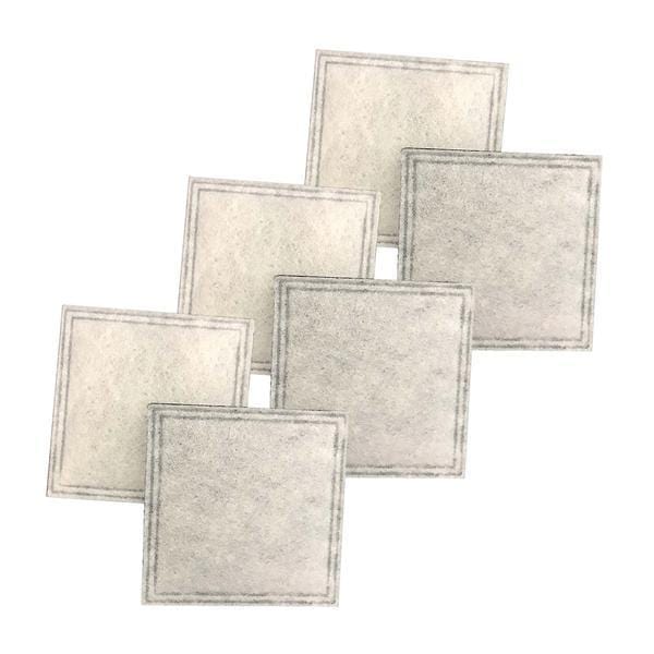 Replacement Charcoal Filters, Fits Aqua Fountain Aqua Cube, Aqua Falls & PetSafe Current Pet Fountains
