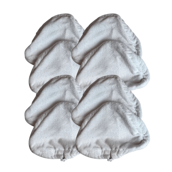 2PK Replacement Steam Mop Pads, Compatible with Steamboy X5 Mops Models, 11.1 in X 6.1 in X 2 in, Fits H2O Ti