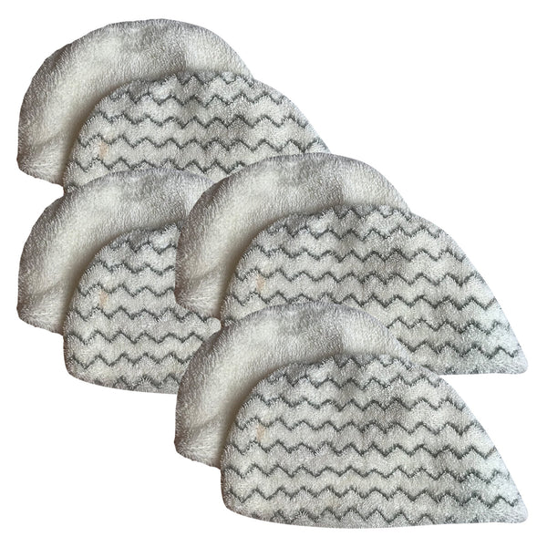 8pk Replacement Steam Mop Pads, Fits Bissell PowerFresh, Compatible with Part 5938 & 203-2633