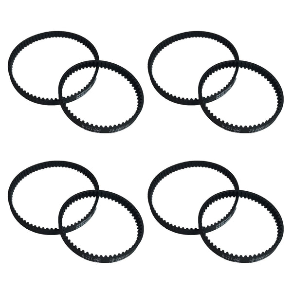 8pk Replacement Vacuum Belt Kit, Fits Bissell ProHeat 2X, Compatible with Part 203-6688 & 203-6804