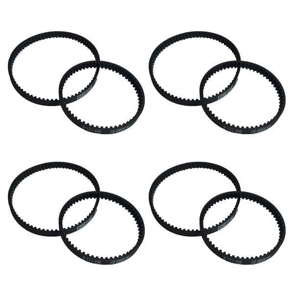 Think Crucial Replacement Belt Parts - Vacuum Belts Compatible with Bissell ProHeat 2X Models 9200 9300 9400 Series - Pair with Part 203-6688 and 203-6804 - Bulk Pack Sizes