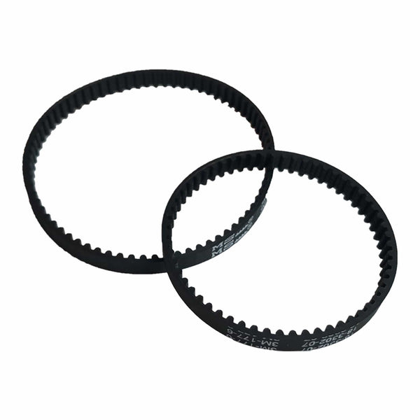 Think Crucial Replacement Belt Parts - Vacuum Belts Compatible with Bissell ProHeat 2X Models 9200 9300 9400 Series - Pair with Part 203-6688 and 203-6804 - Bulk Pack Sizes