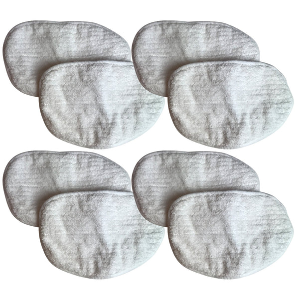 8pk Replacement Microfiber Steam Mop Pads, Fits Bissell Steam Mop, Compatible with Part 203-2158, 3255, 32525 & 42G3A