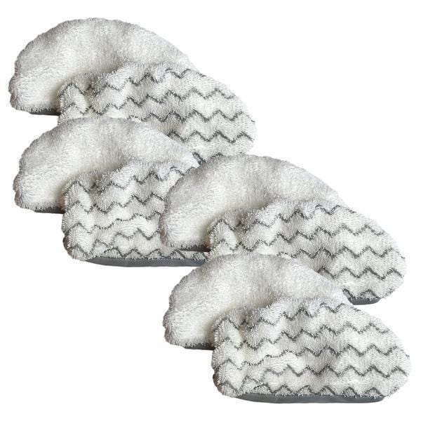 Think Crucial Replacement Mop Pads - Compatible with Bissell 1252 Symphony Hard Floor Vacuum - Steam Mop Pad Parts - Model 940, 1440, 1544 Series - Part #5938, 203-2633, 1606668, 1606669