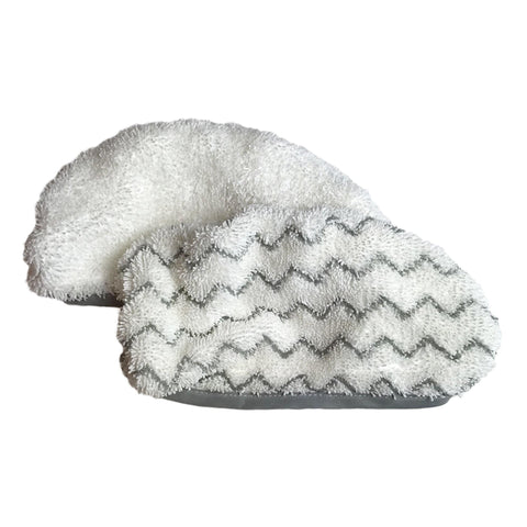 Think Crucial Replacement Mop Pads - Compatible with Bissell 1252 Symphony Hard Floor Vacuum - Steam Mop Pad Parts - Model 940, 1440, 1544 Series - Part #5938, 203-2633, 1606668, 1606669
