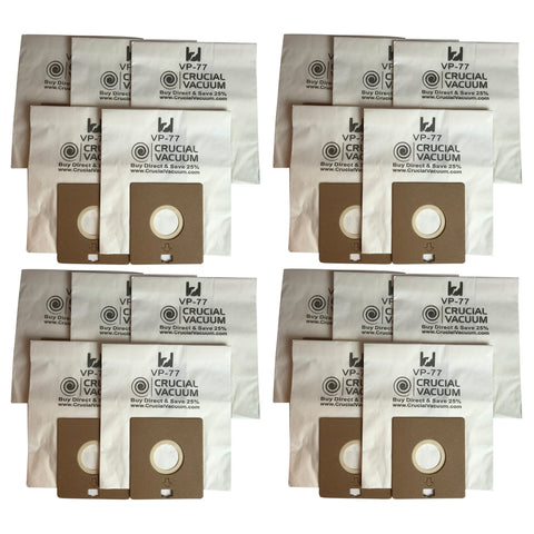 20pk Replacement Vacuum Bags, Fits Bissell DigiPro Canister 6900, Compatible with Part 32115