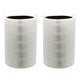 Particle & Carbon Filter Replacement Fits Blueair 411, 411+ & MINI Air Purifiers, Compare to Model # F411PACF102174, Foldable