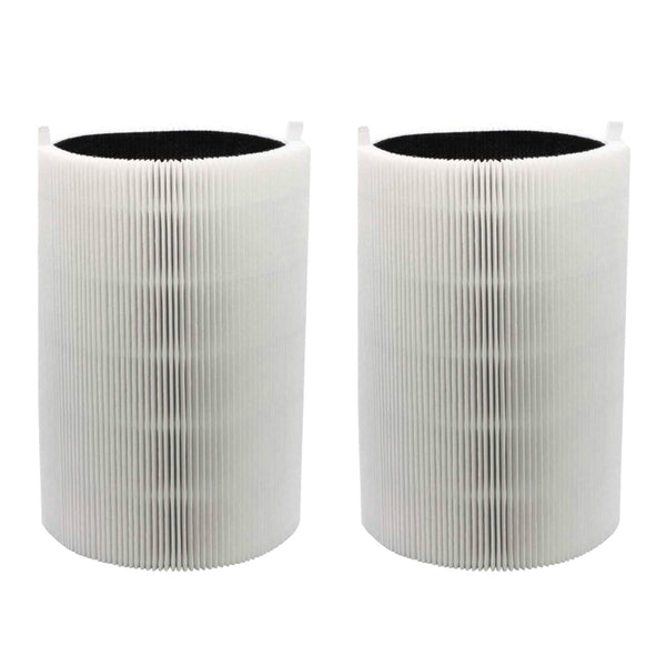 Particle & Carbon Filter Replacement Fits Blueair 411, 411+ & MINI Air Purifiers, Compare to Model # F411PACF102174, Foldable