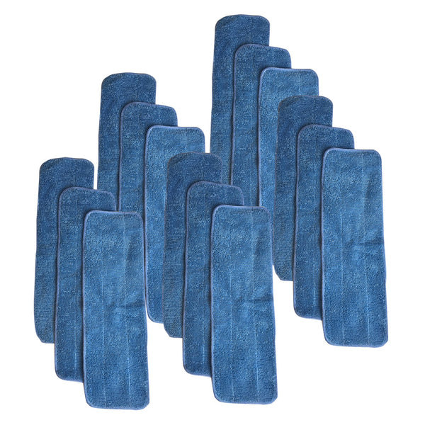 15pk Replacement Microfiber Mop Pads, Fits Bona Mops, Washable & Reusable, Compatible with Part AX0003053