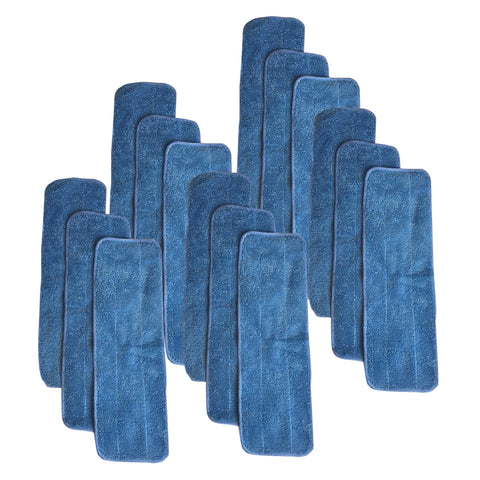 15pk Replacement Microfiber Mop Pads, Fits Bona Mops, Washable & Reusable, Compatible with Part AX0003053