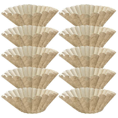 1000PK Compatible Replacement Unbleached Paper Coffee Filters Bunn 12 Cup Commercial Coffee Brewers, Compatible with M5002 & 20115.0000