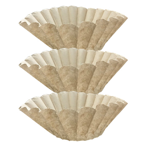 300PK Compatible Replacement Unbleached Paper Coffee Filters Bunn 12 Cup Commercial Coffee Brewers, Compatible with M5002 & 20115.0000