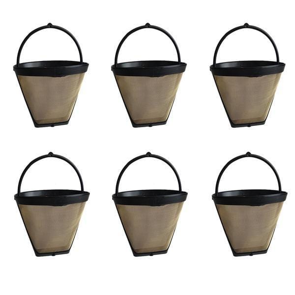Crucial Coffee Cone Filter Replacement - Compatible with Cuisinart GTF-4 GTF4 Part # DCC-1000BK, DTC-975BKN, DCC-750, DCC-1100, DCC-1200, DCC-2200, DCC-2600 DCC-2650 DCC-2750 DCC-2800