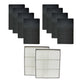 Replacement Pre-Filters & HEPA Filters, Fits Whirlpool Whispure Air Purifiers, Compatible with Part 8171434K & 1183054/K