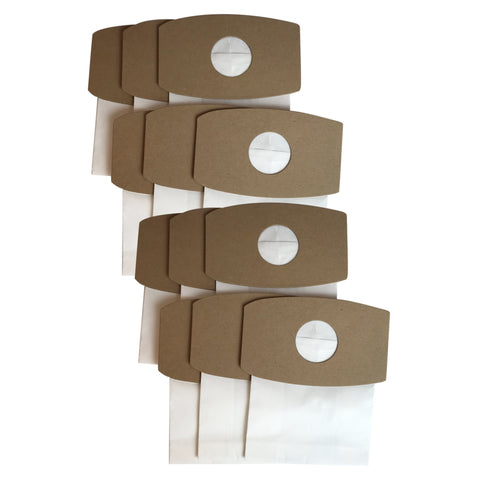 12pk Crucial Swirl Vacuum Bags, Fits Simplicity Type S SS-6 & Riccar SupraQuik RSQ-6
