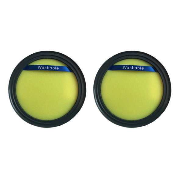 2pk Replacement Dust Cup Filters, Fits Eureka DCF25, Compatible with Part 67600 & 82982-2