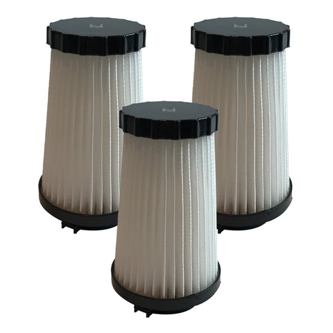 3pk Replacement F2 Filters, Fits Dirt Devil, Compatible with Part 3SFA11500X & 3-F5A115-00X